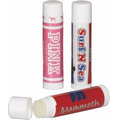 SPF 15 DivaZ Shimmer Lip Balm in White Tube